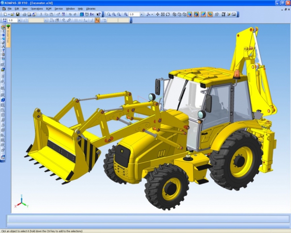 KOMPAS-3D Integrierte 2D/3D-Konstruktion